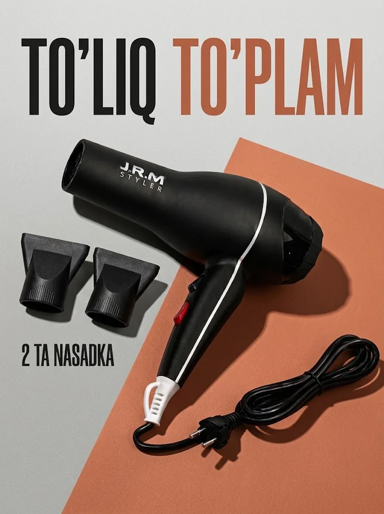 J·R·M STYLER JRM 9902 Professional Fen (6000W, Nashadka & Taroq bilan) - 5