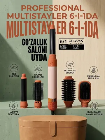 Dayson JRM fen-stayler, 6 ta 1 da, soch jingalaklash va turmaklash uchun fen


https://uzum.uz/product/2284228?skuId=8175241&utm_source=sharing&utm_medium=product_page_android&utm_campaign=native