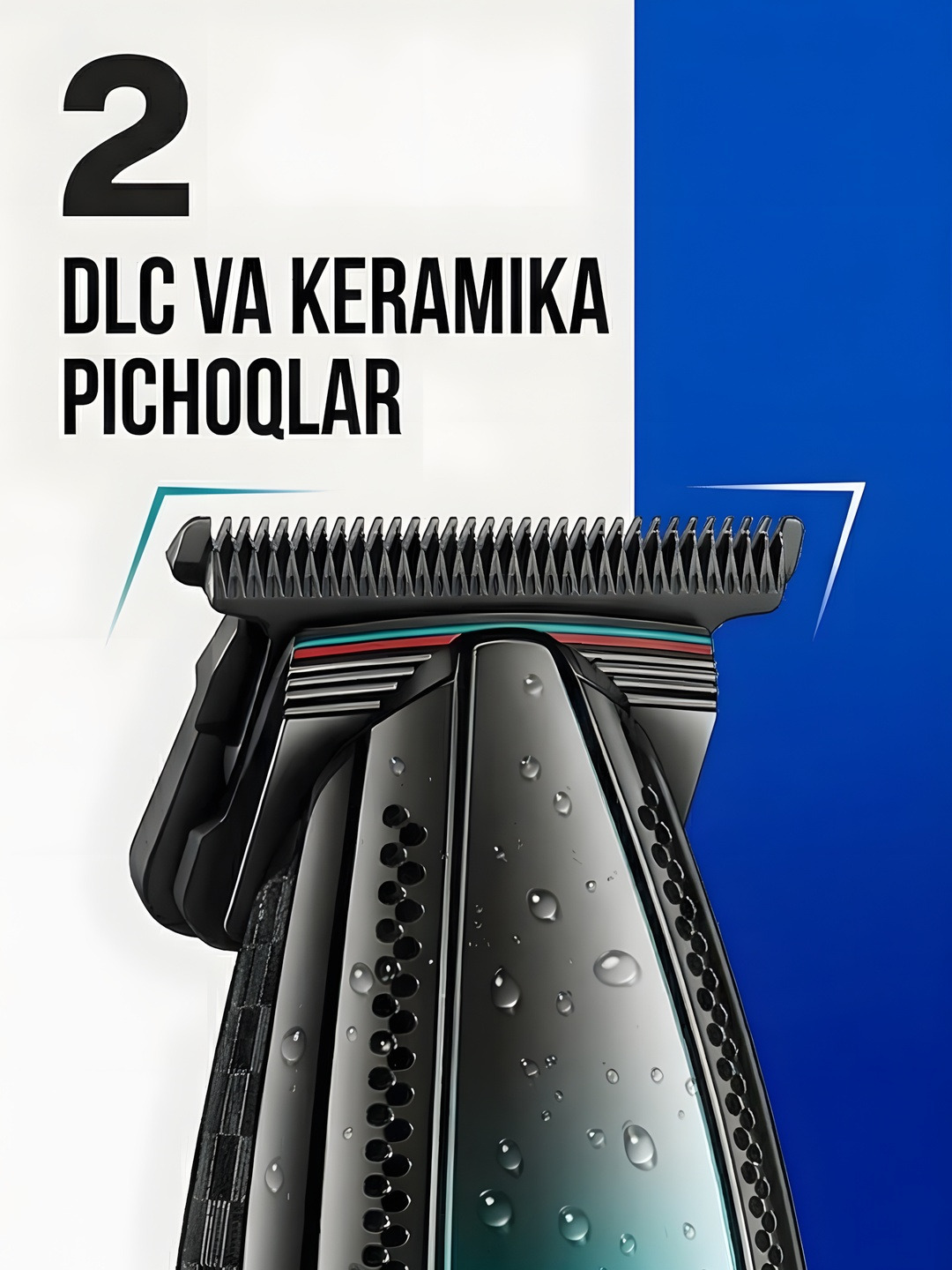 Soch kesish mashinkasi VGR V-992, professional trimmer - 3