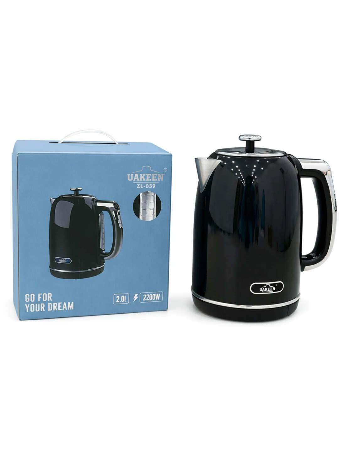 UAKEEN ZL-029 2200W 2L Elektr Choynak — Tez va Qulay - 3