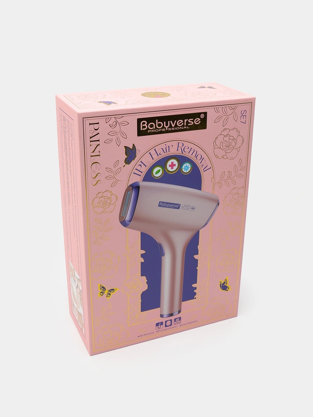 Babyverse SE7 professional lazerni epilyator va fotoepilyator - lazer epilatsiya - 2