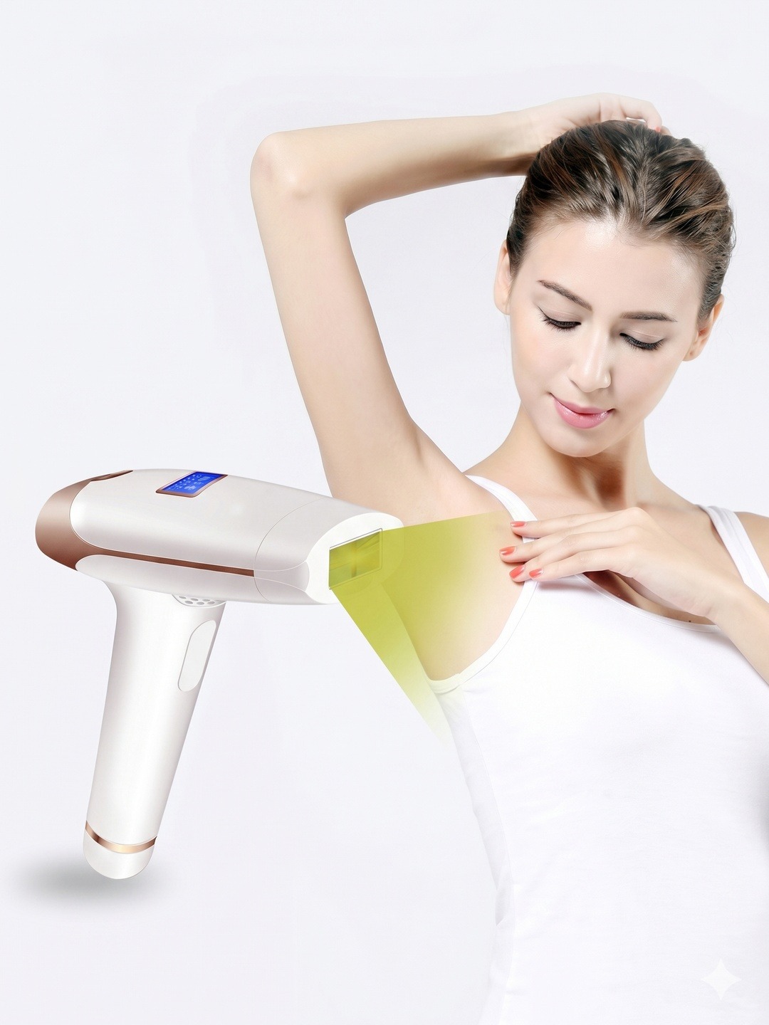 Babyverse Professional SE13 lazerni epilyator - fotoepilyator 3 tasi 1 da - 3