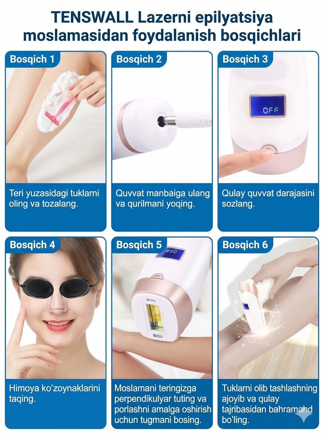 Babyverse Professional SE13 lazerni epilyator - fotoepilyator 3 tasi 1 da - 10
