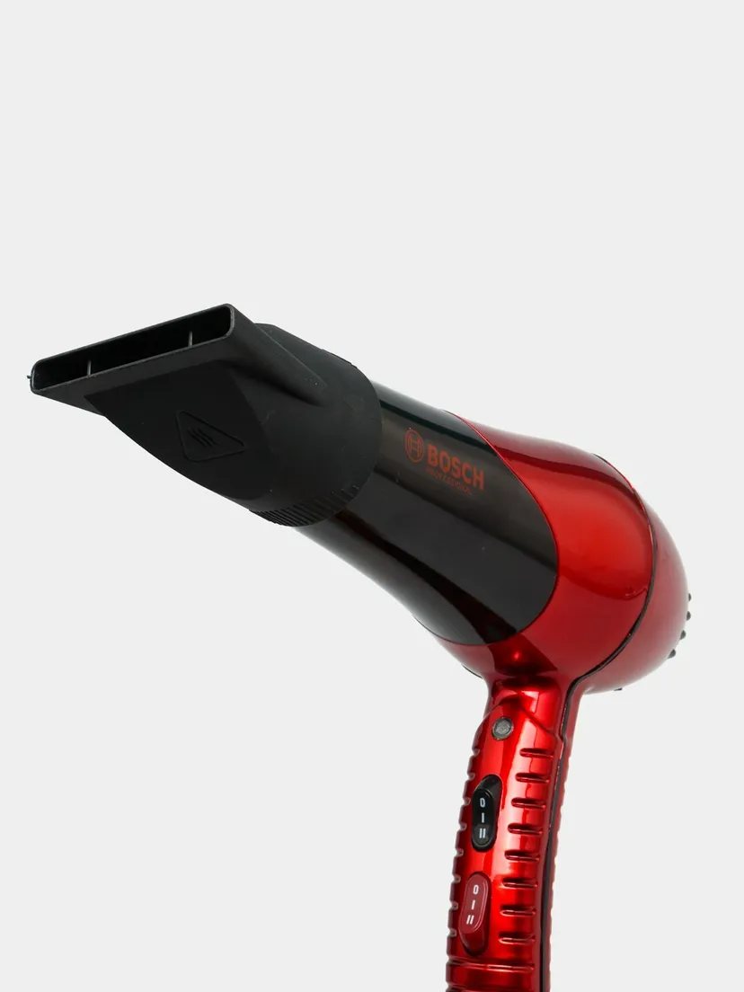 Профессиональный фен для волос BOSCH BS-9090, Красный