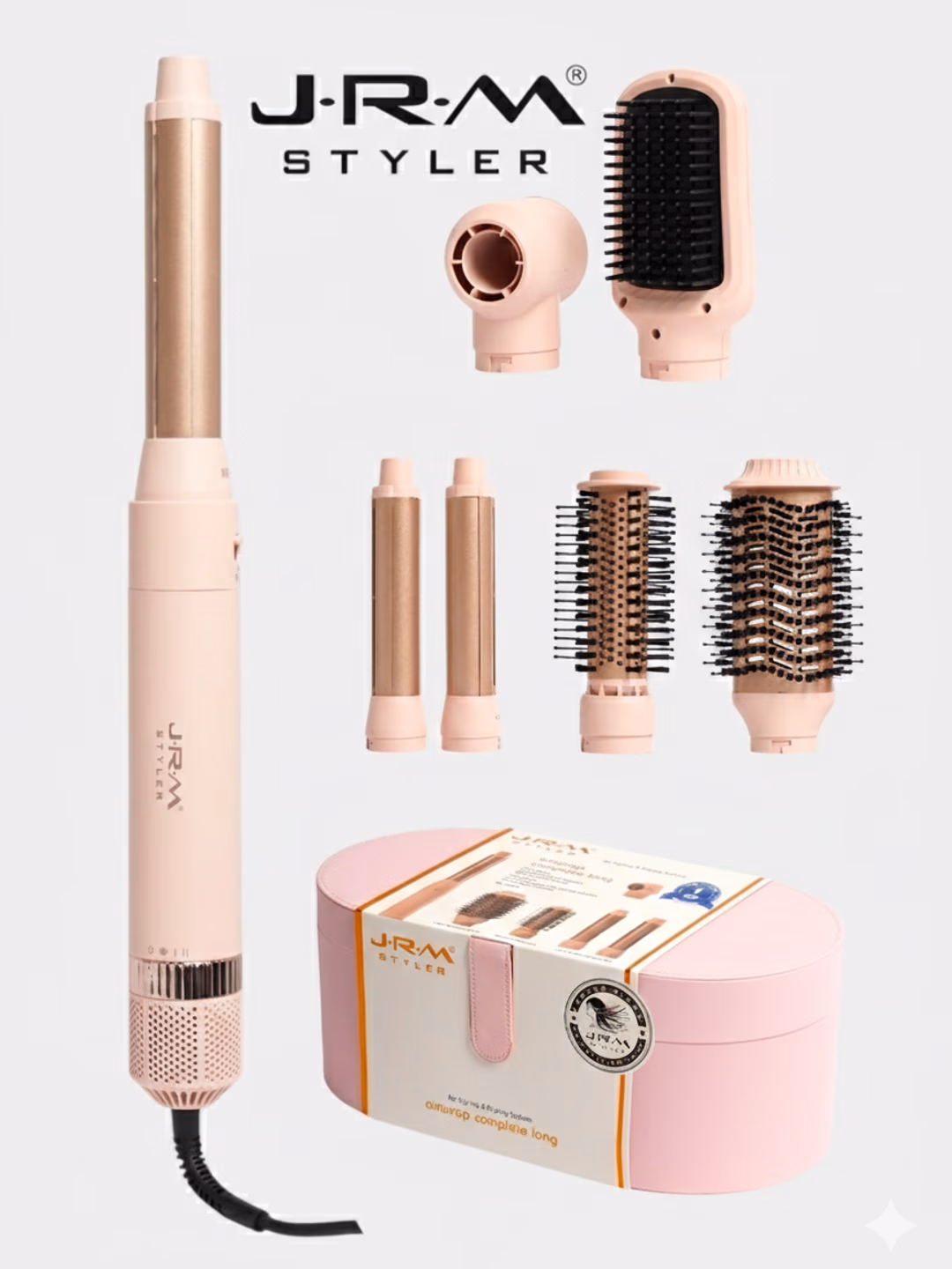 Fen uchun Foydalanish: Airwrap JRM styler, 6 ta xizmat, havo usuli va avtomatik quritish mashinasi <br/> - 2