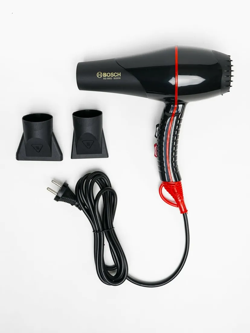 Профессиональный фен для волос BOSCH BC-9900, Черный