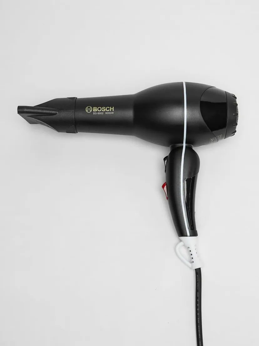 BOSCH BS-9902 professional soch quritgich, 8000W, Qora