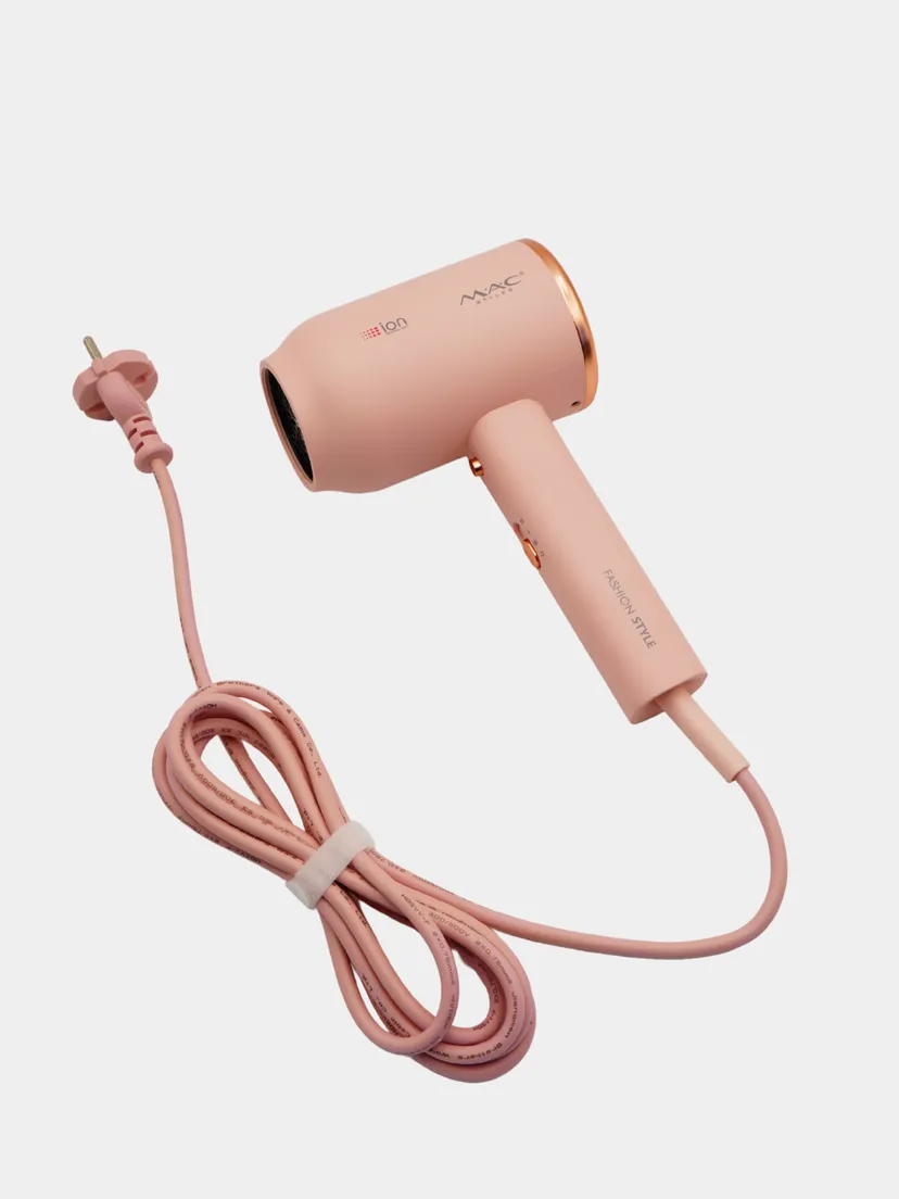 Профессиональный фен для волос M.A.C STYLER MC 6605, Черный