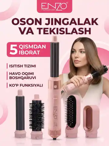 Soch quritish uchun professional fen ENZO EN-4142, Pushti