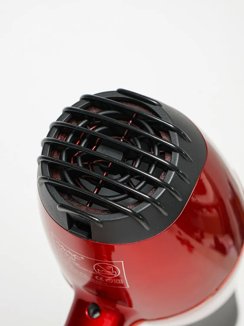 Профессиональный фен для волос M.A.C STYLER MC-9900A, Красный / Черный