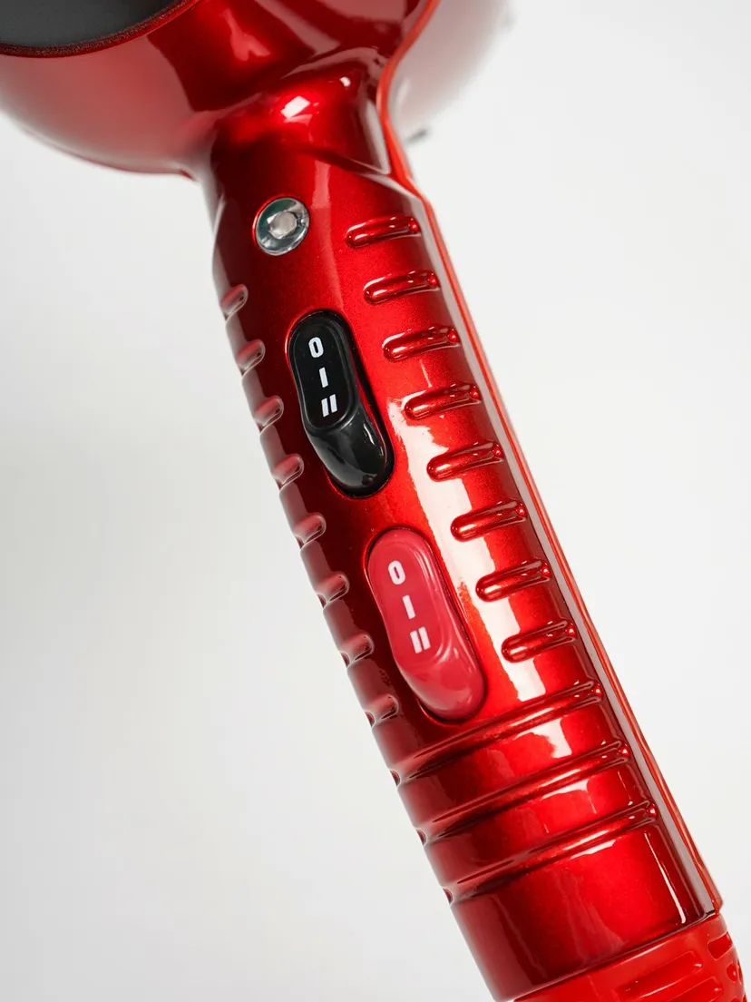 Профессиональный фен для волос M.A.C STYLER MC-9900A, Красный / Черный