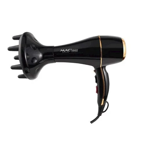 Профессиональный фен для волос M.A.C STYLER MC-6800, Черный