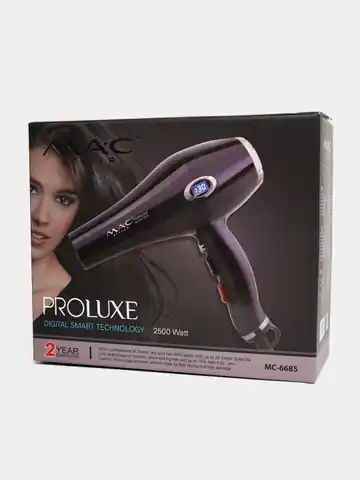 Soch quritish uchun professional fen M.A.C STYLER MC-6685, Qora