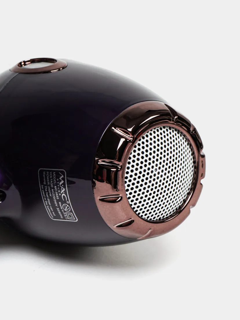 Профессиональный фен для волос M.A.C STYLER MC-6685, Черный