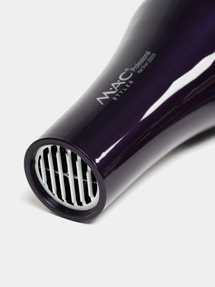 Профессиональный фен для волос M.A.C STYLER MC-6685, Черный