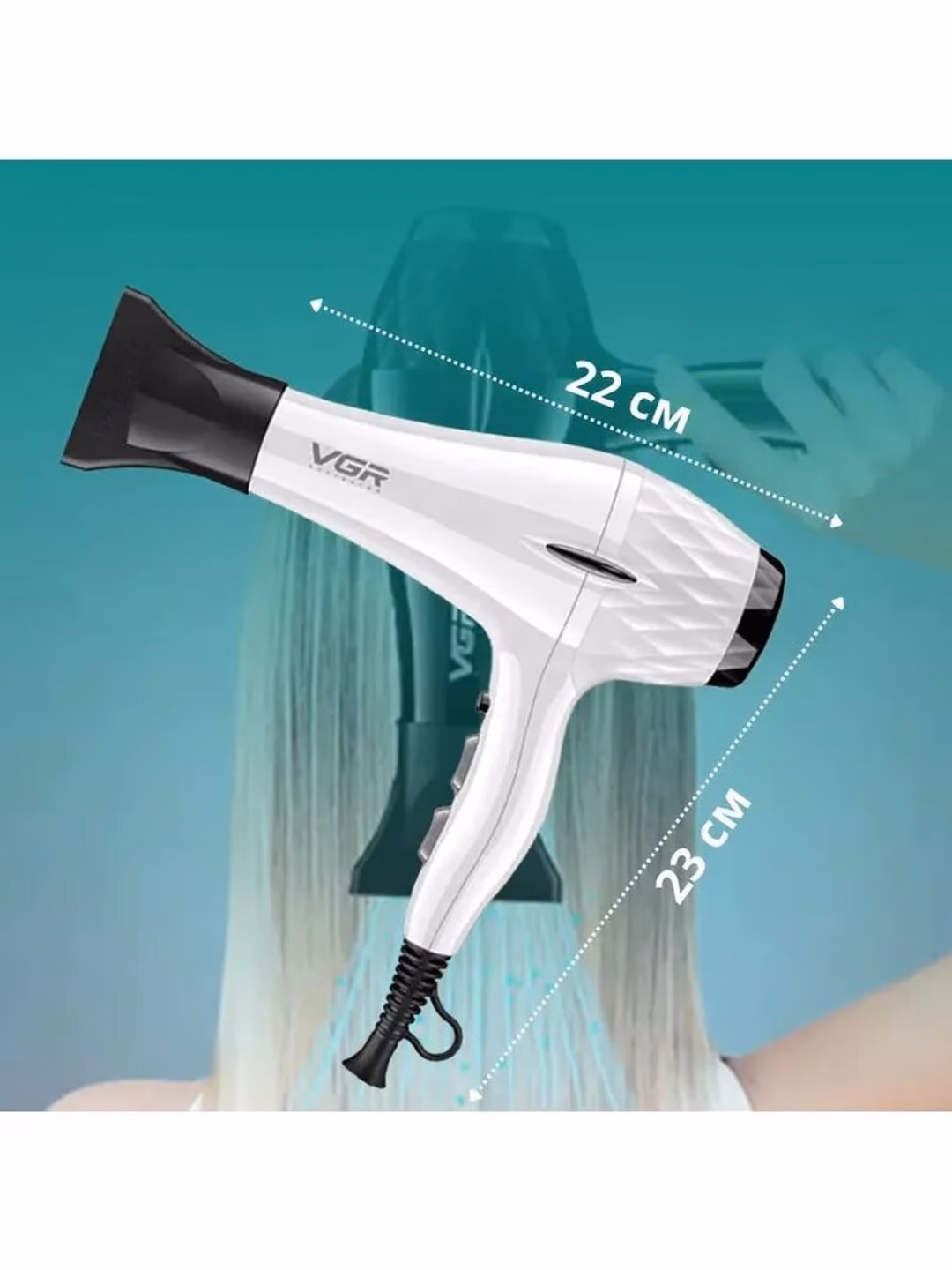 Fen VGR V-413, ionli va difuzorli, professional uskunalar bilan jihozlangan. - 4