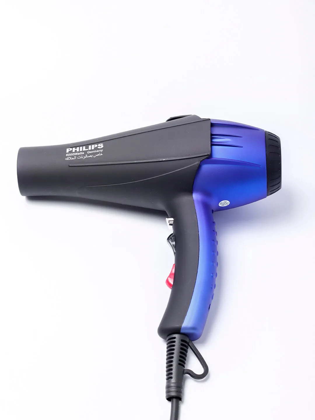 Профессиональный фен для волос Phillips styler PH-8080, для сушки и укладки с ионизацией Blue