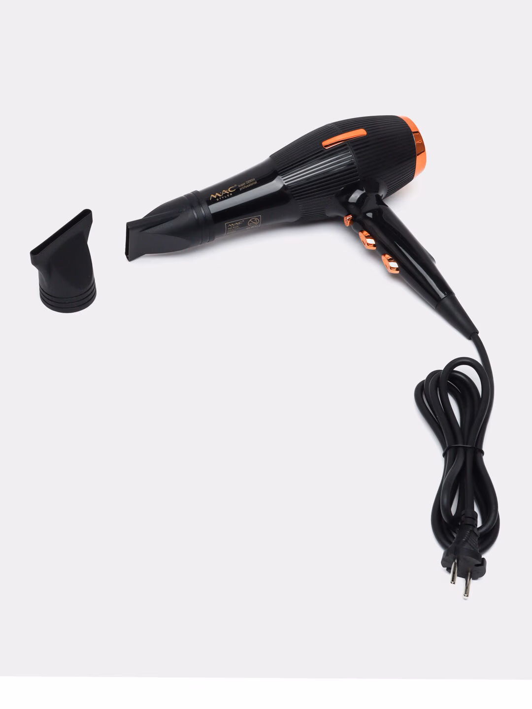 Fen uchun professional quritgich MAC styler MC-6699, <br/>
suvdan tozalash va quritish uchun ishlatiladi, ionlash va 3in1 LED ekran bilan. - 4