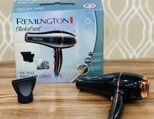 Профессиональный фен для волос Remington RE-2022, Черный