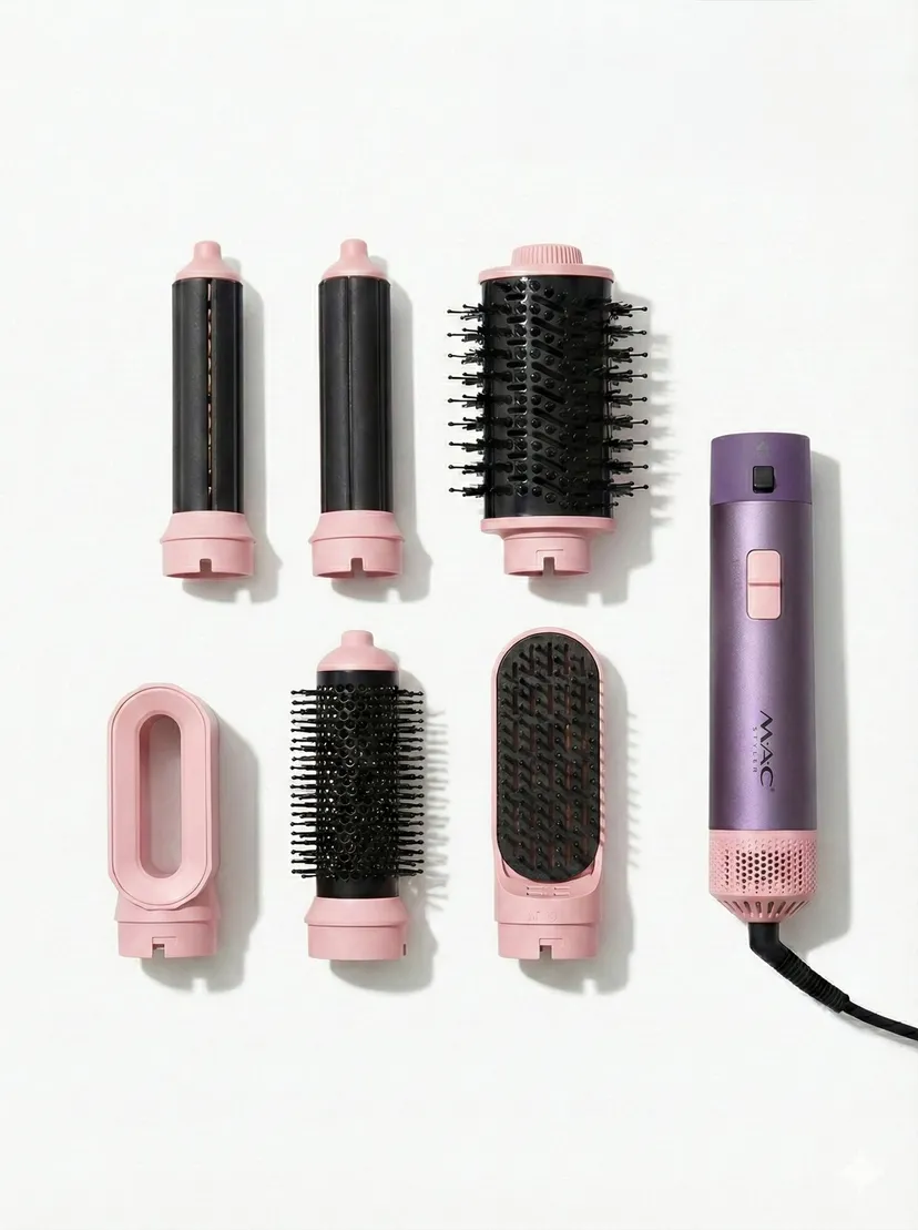 Профессиональный фен для волос M.A.C STYLER MC-6766B, Розовый / creamy