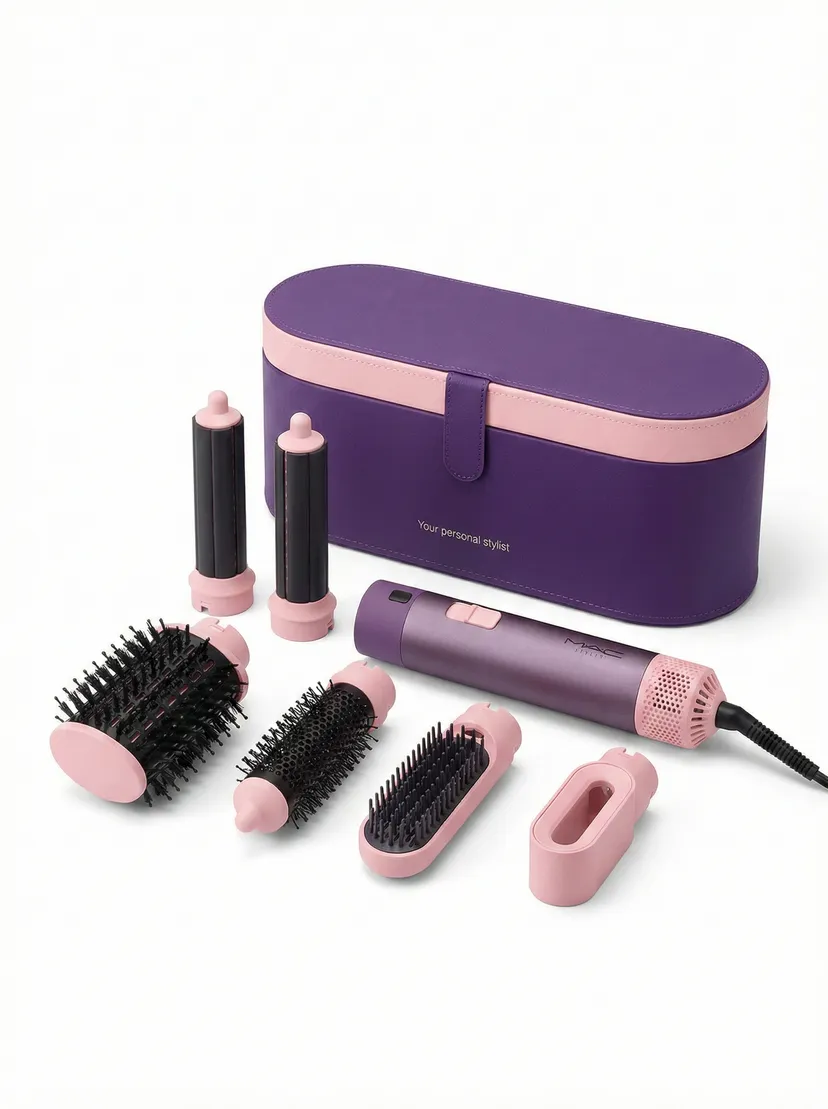 Профессиональный фен для волос M.A.C STYLER MC-6766B, Розовый / creamy