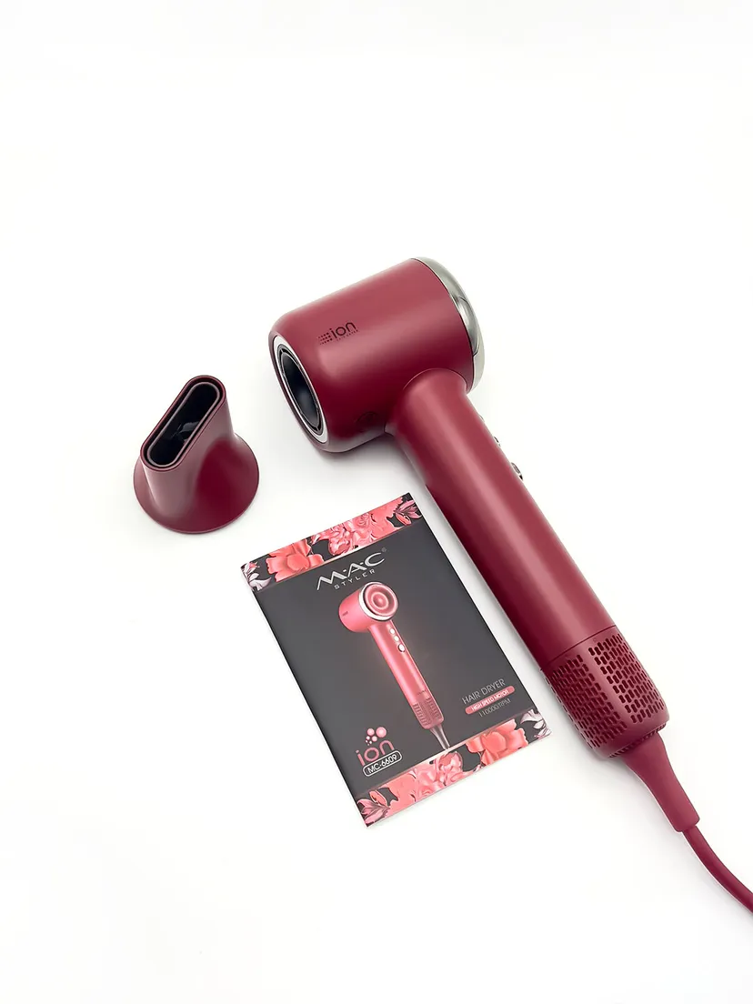 Профессиональный фен для волос M.A.C STYLER MC-6609, Черный