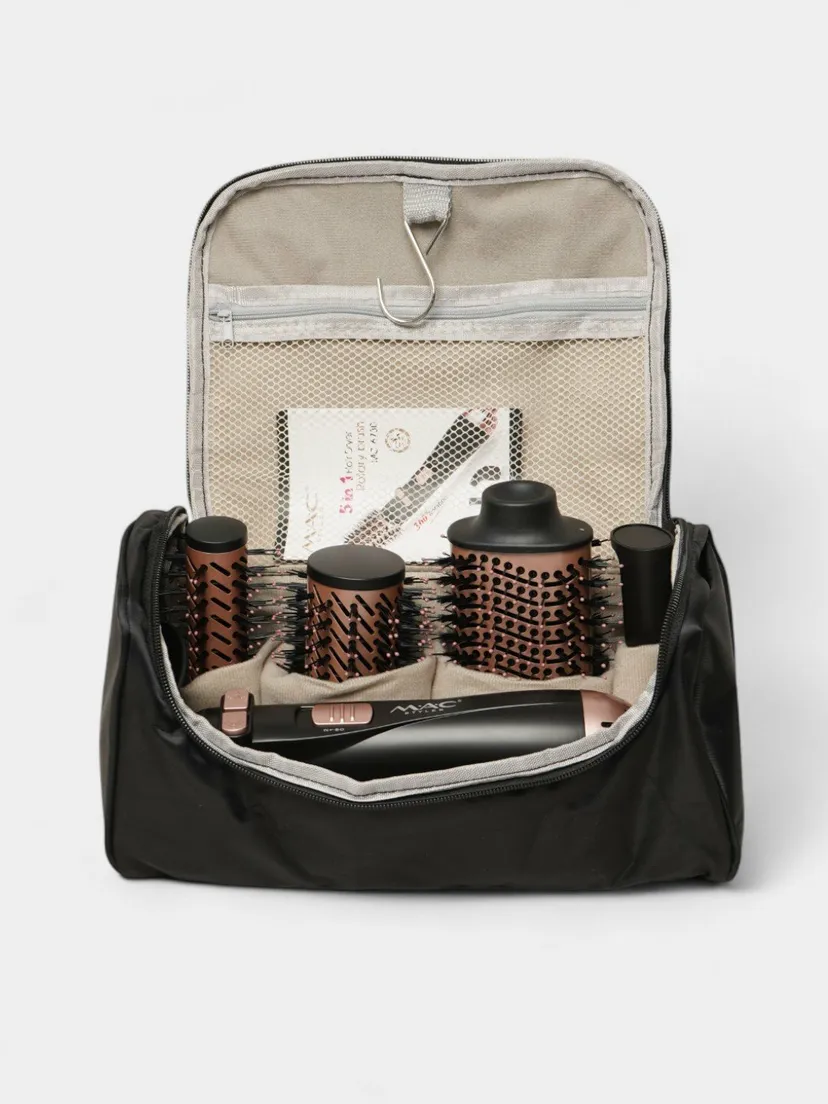 Профессиональный фен для волос M.A.C STYLER 6730, Красно-черный