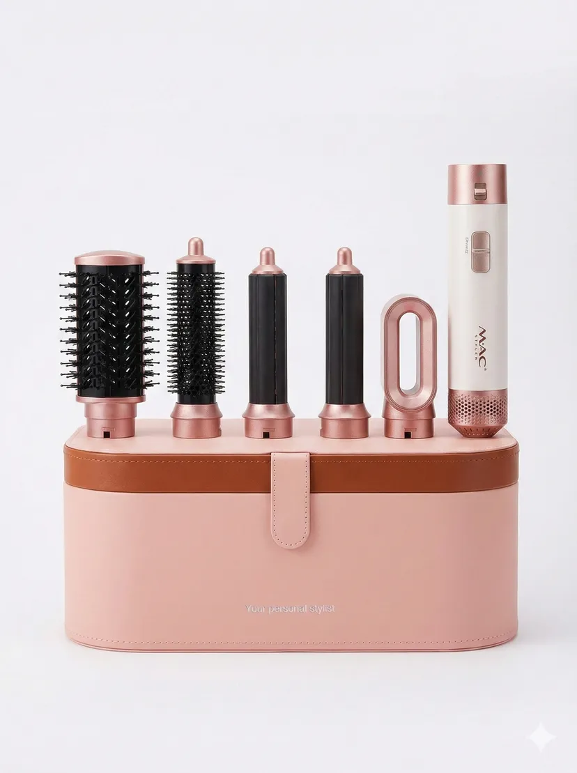 Профессиональный фен для волос M.A.C STYLER MC-6766C, Розовый / creamy