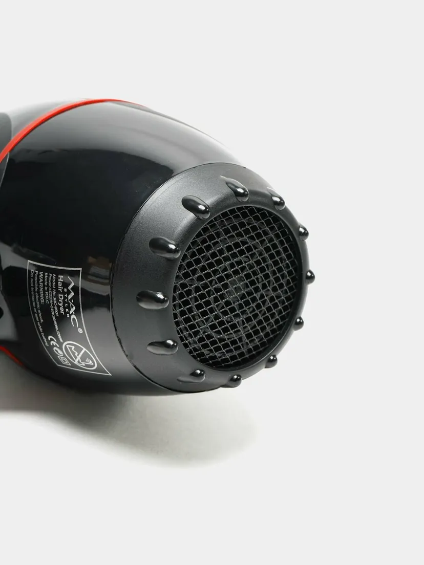 Профессиональный фен для волос M.A.C STYLER MC-9901, Черный