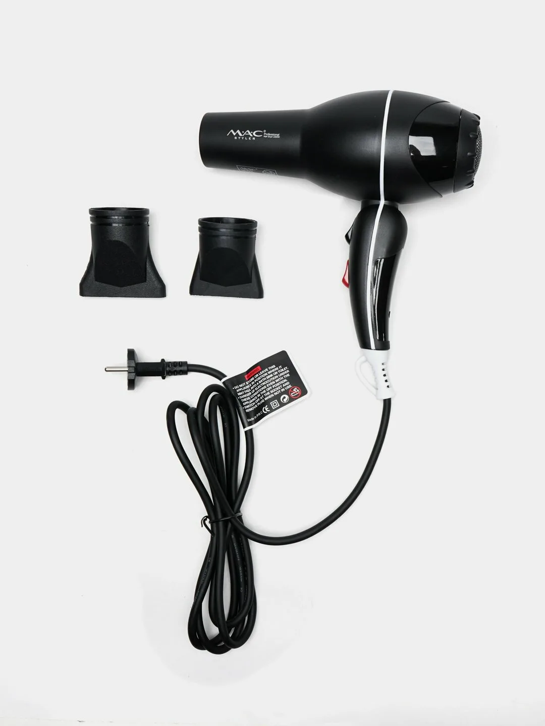 Профессиональный фен для волос MAC styler MC-9902, для сушки и укладки с ионизацией