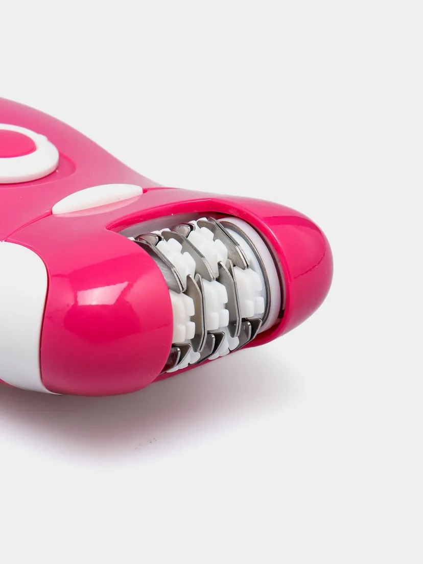 Ayollar uchun M.A.C STYLER MC-7722 simsiz epilyator, Qizil / Oq rang