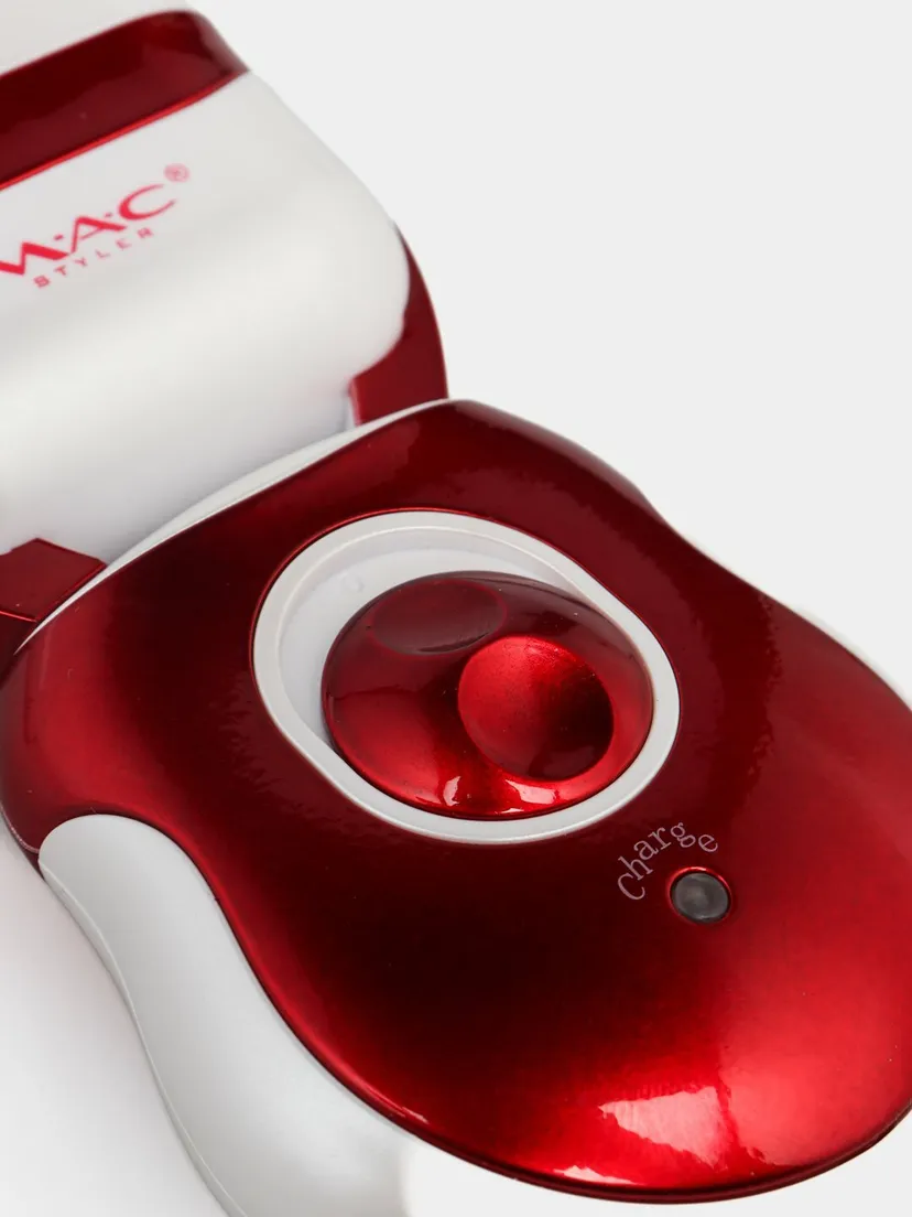 Профессиональный эпилятор для женщин M.A.C STYLER MC-7724, Красный / Белый