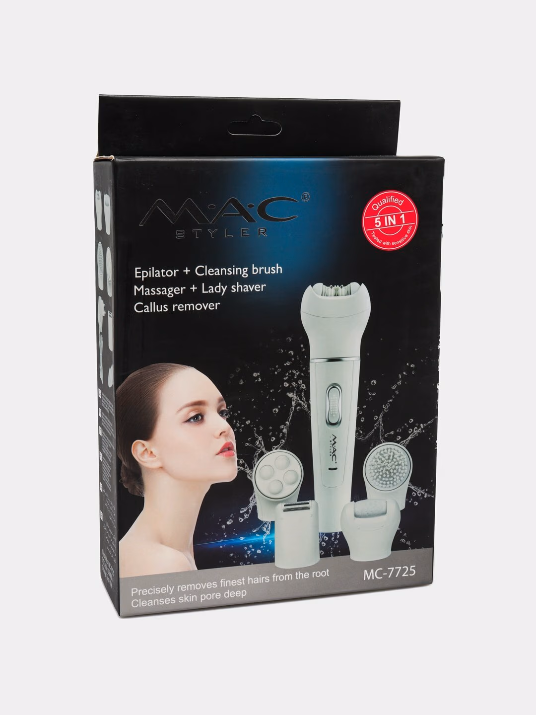 Fenli quritgich, MAC styler MC-7725 2 ta 1, <br/>
vollar quritish uchun, tezliklar. - 3