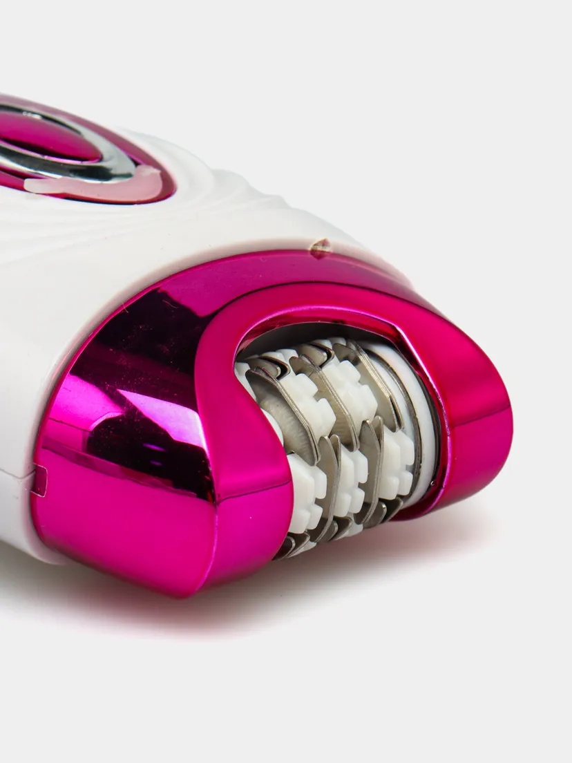 Профессиональный эпилятор для женщин M.A.C STYLER MC-7727, Красный / Белый