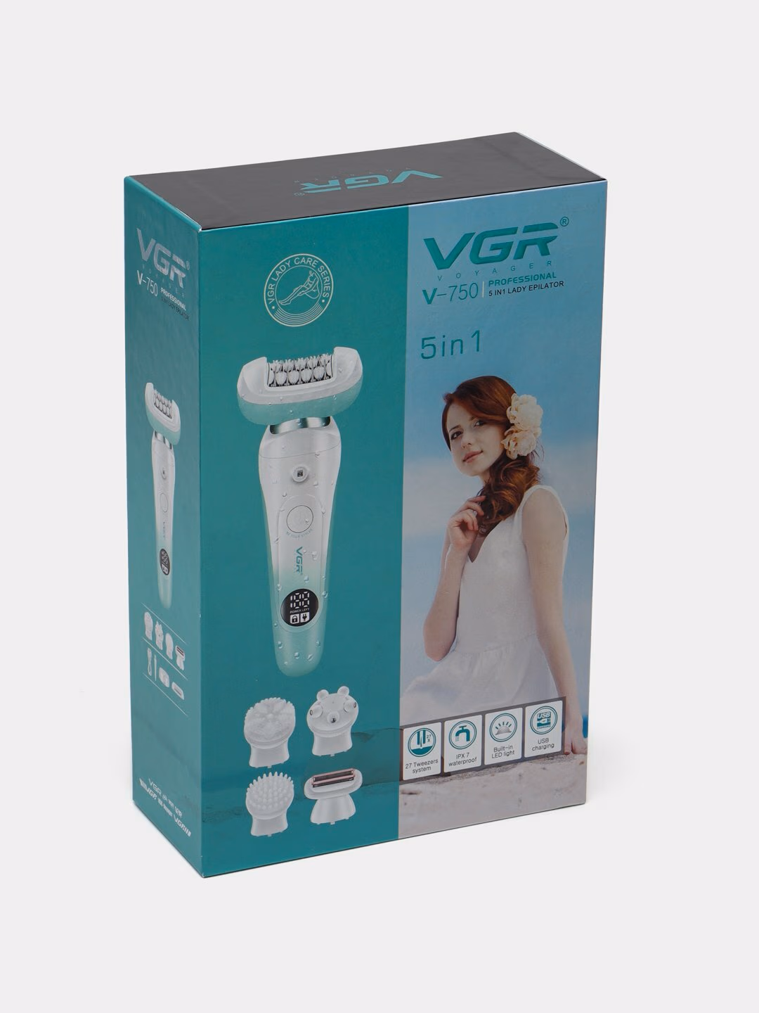 Fenli VGR styler V750 - bu taningizdan qattiq qisqichliqni olib tashlash uchun mo'ljallangan bepulrovodli qurilma. - 2