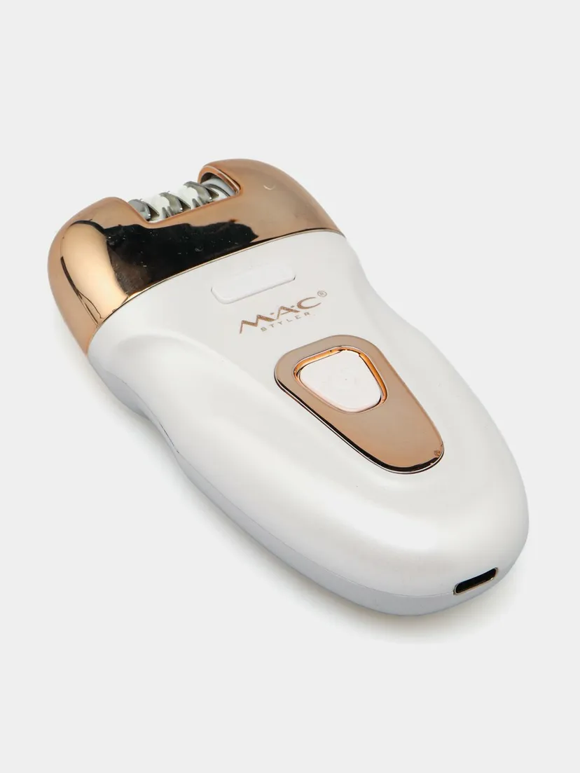 Профессиональный эпилятор для женщин M.A.C STYLER MC-7736, Красный / Белый