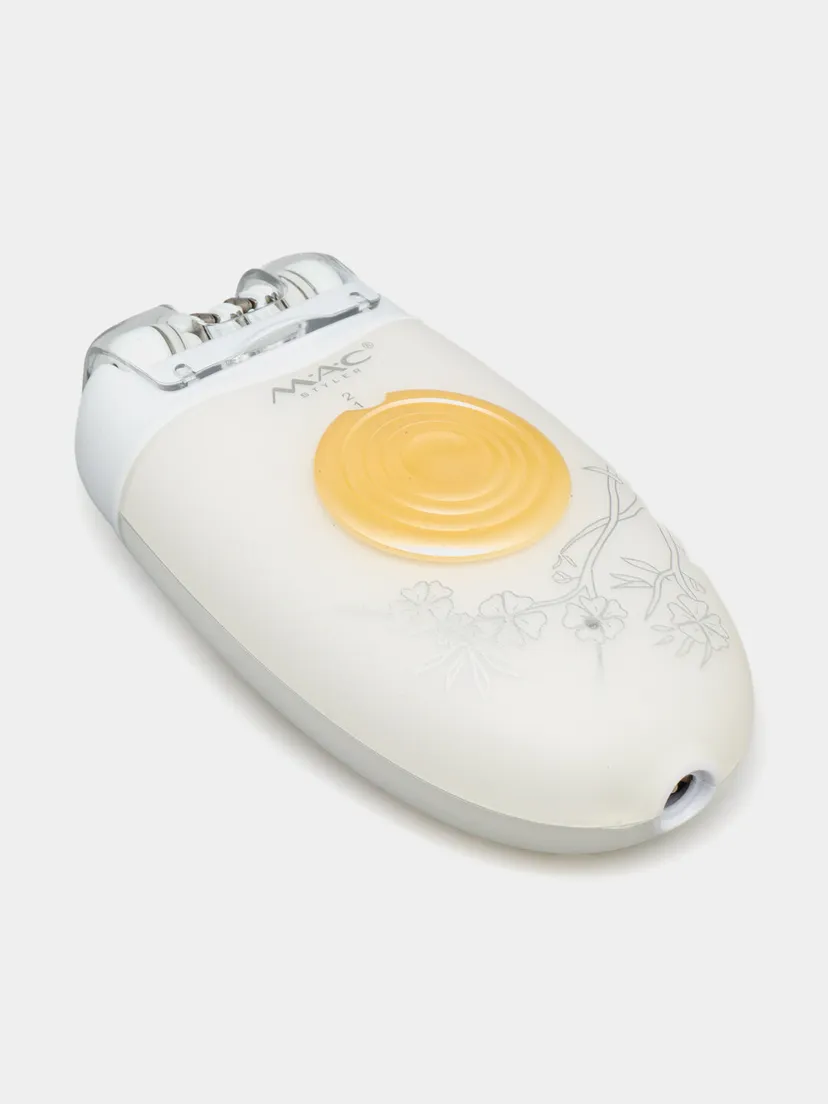 Профессиональный эпилятор для женщин M.A.C STYLER MC-7700, Красный / Белый
