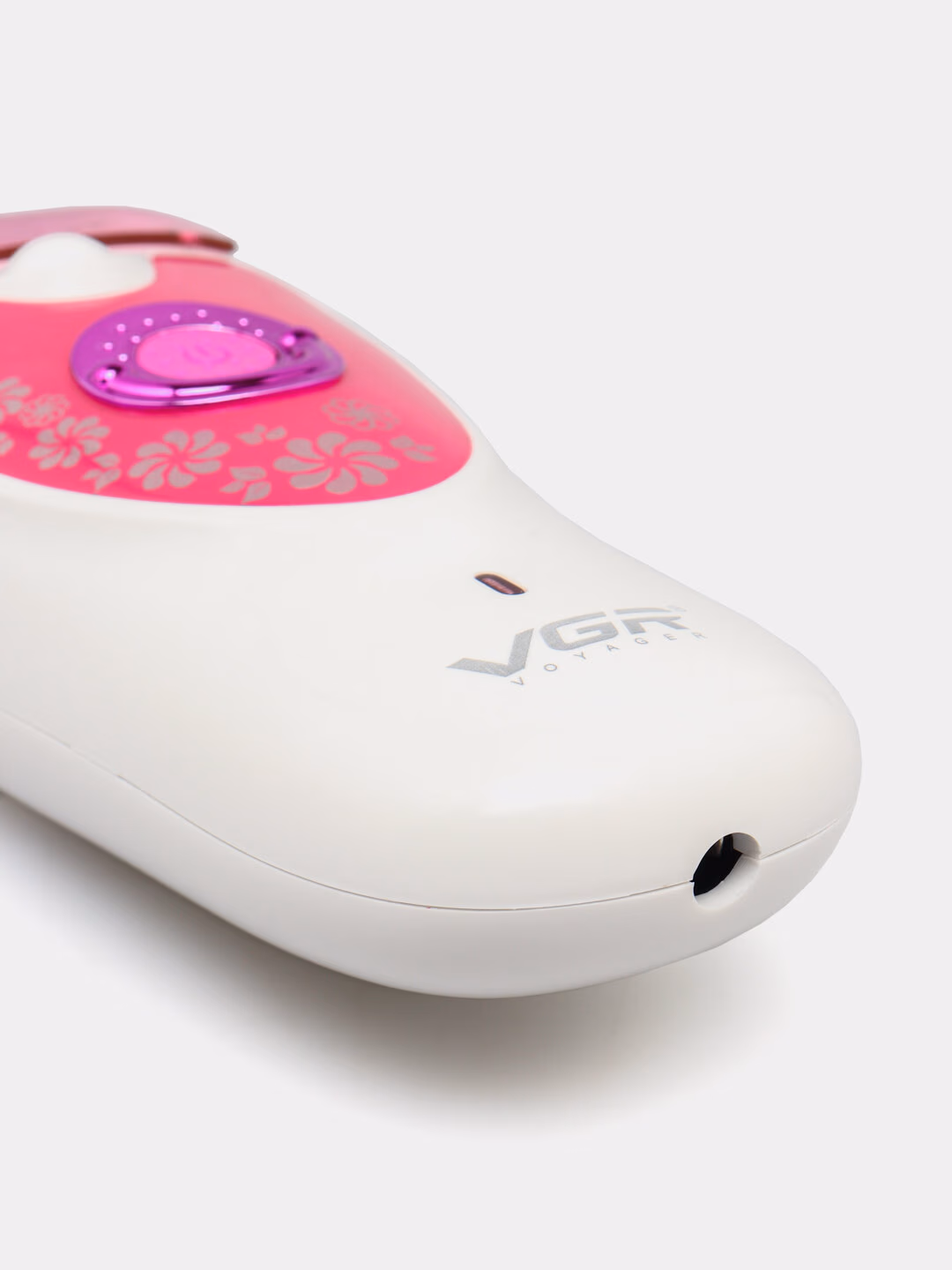 Fen <br/> 
Kasallikdan qutqaruvchi epilyator <br/> 
VGR V-722 modeli, <br/> 
Bepulqo'rg'oqli, <br/> 
Ayollar uchun jasadni epilish vositasi, Pink rangda. - 2