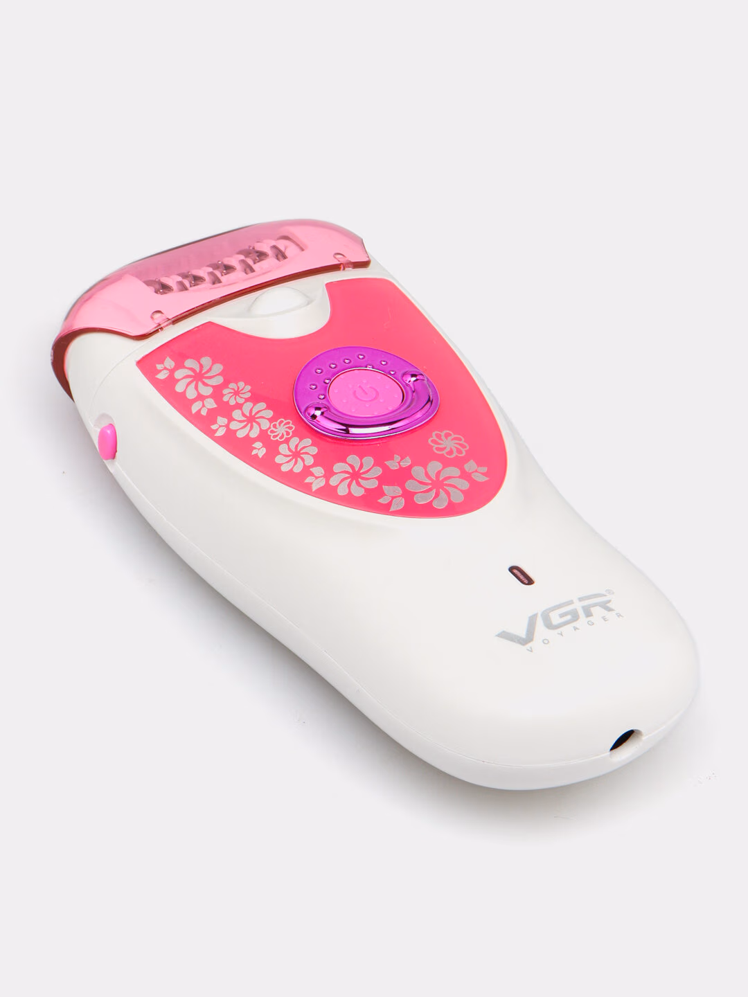 Fen <br/> 
Kasallikdan qutqaruvchi epilyator <br/> 
VGR V-722 modeli, <br/> 
Bepulqo'rg'oqli, <br/> 
Ayollar uchun jasadni epilish vositasi, Pink rangda. - 3