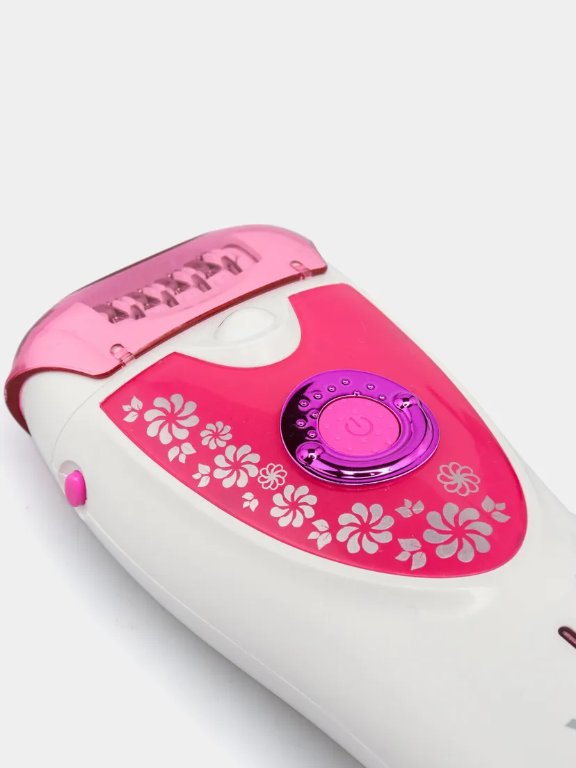 VGR V-722 ayollar uchun professional epilyator, 2 tezlik, 10 soat ishlash vaqti, pushti-oq