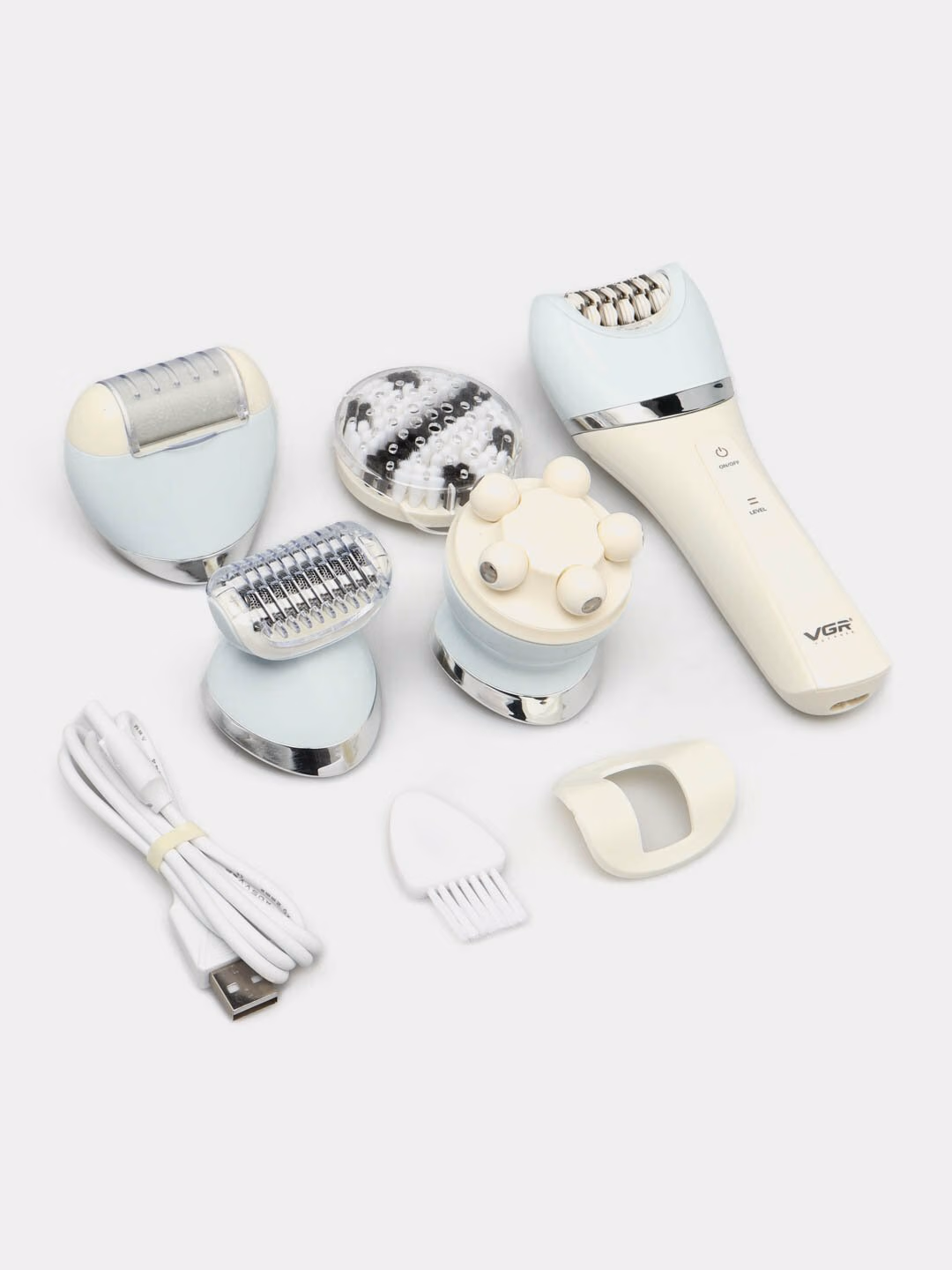 Fen VGR V-703 5in1 - bu qadınlar uchun tananing quritish uchun professional modeli, uzoq masofadan ishlaydi. - 2
