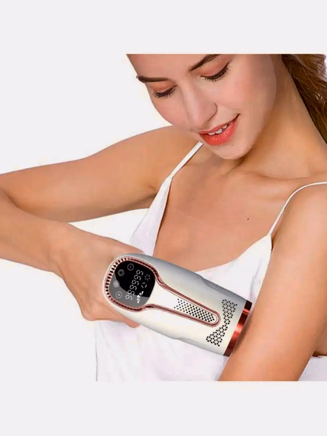 Fototushuvchi lazer, jismi uchun sovuq ta'sirli tushuvchi
or
Fototushuvchi lazer, jismi uchun sovuq ta'sirli tushuvchi <br/>
(Both options are suitable, but the first one is more concise and natural) - 3