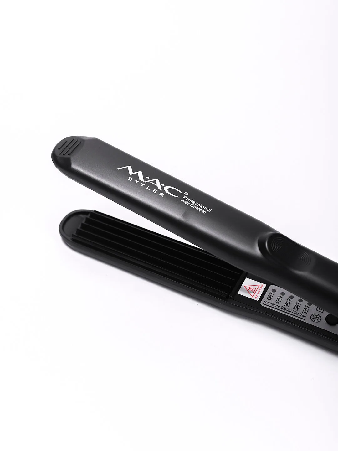 Профессиональный гофре утюжок для волос, MAC Styler , с керамическими пластинамидисплеем