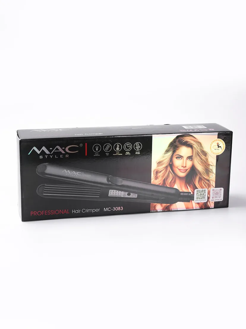 Выпрямитель (утюжок) для волос M.A.C STYLER MC-3083, Черный