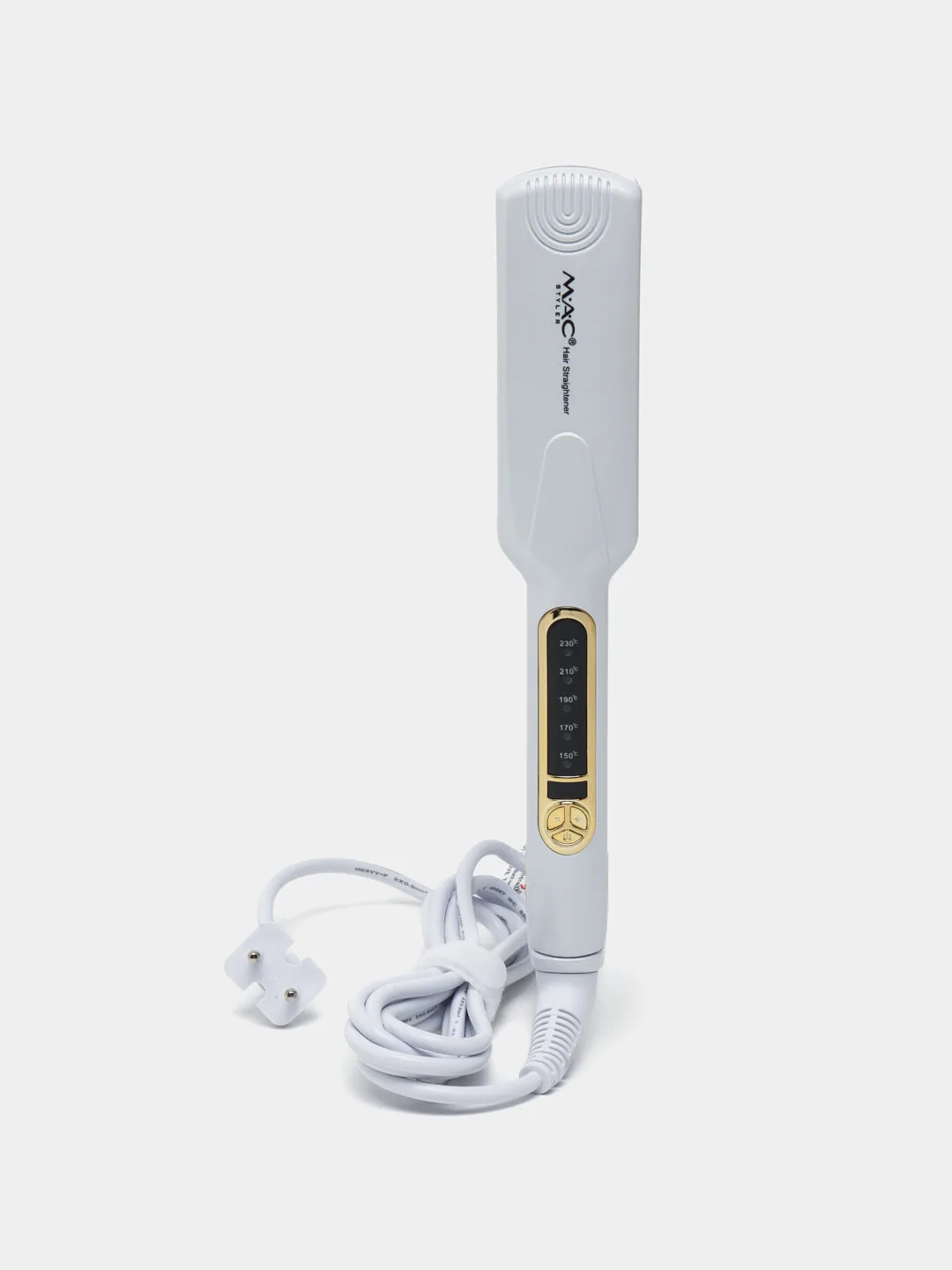 Профессиональный утюжок, выпрямитель для волос MAC Styler , с LCD дисплеем White