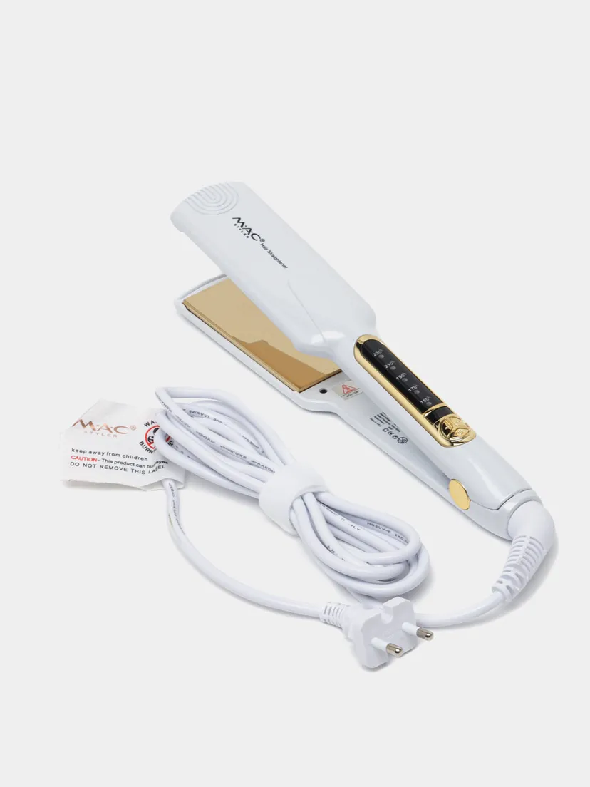 Выпрямитель (утюжок) для волос M.A.C STYLER MC-5510, Белый