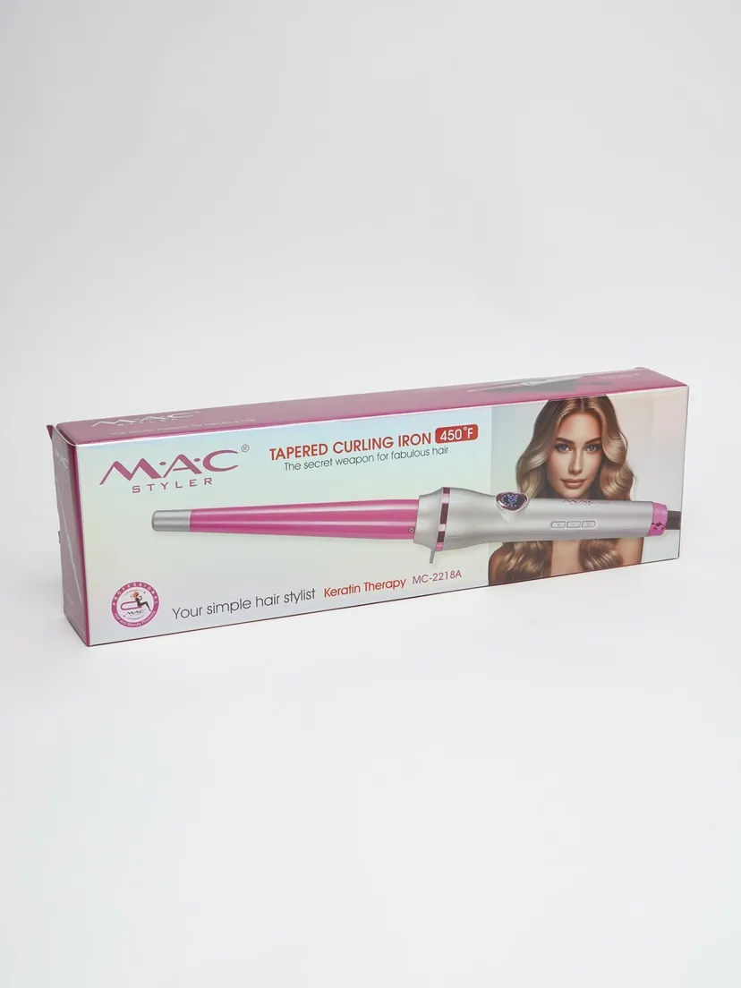 M.A.C STYLER MC-2218 утюжок для волос плойка щипцы завивки гофре локоны быстрый нагрев