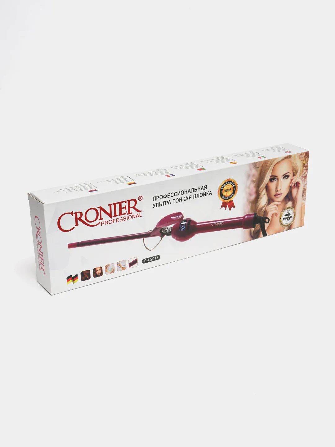 Профессиональная афро кудри плойка Cronier, с LCD дисплеем ,