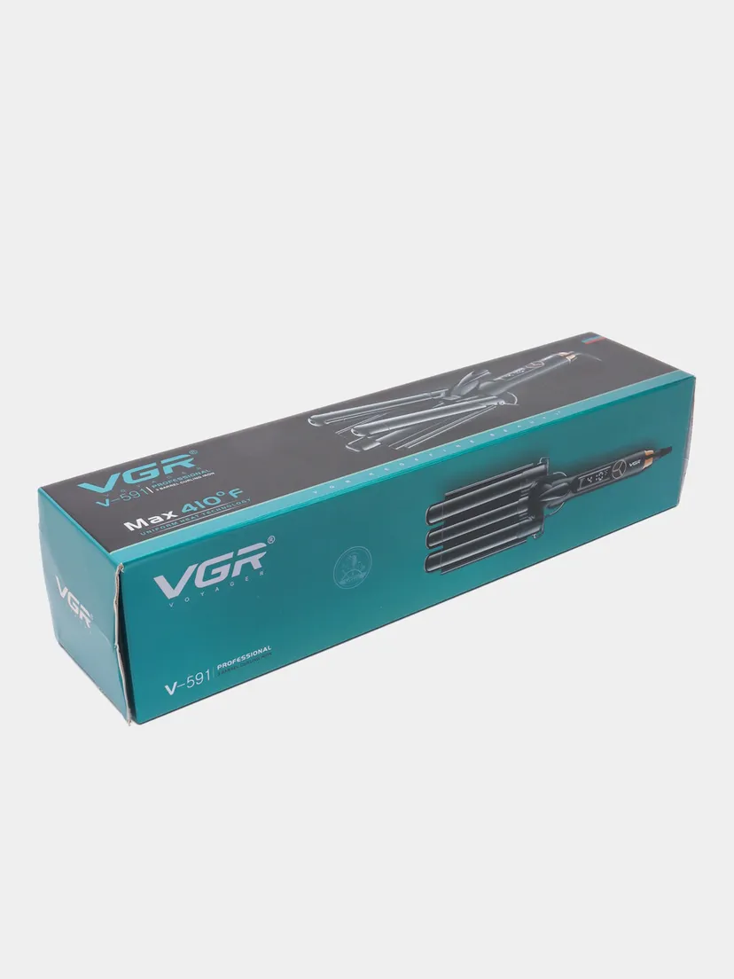 Выпрямитель (утюжок) для волос VGR V-590, Черный
