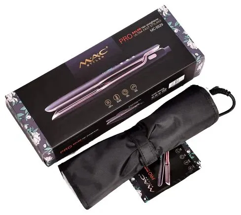 Выпрямитель (утюжок) для волос M.A.C STYLER MC-5529, Розовый